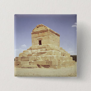 Tomb of Cyrus the Great 15 Cm Square Badge