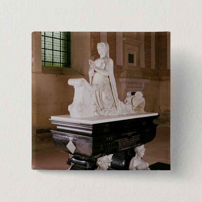 Tomb of Diane de Poitiers 15 Cm Square Badge (Front)