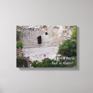 Tomb of Jesus Canvas Print