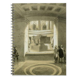 Tomb of Napoleon (1769-1821) at Invalides, from 'P Notebook