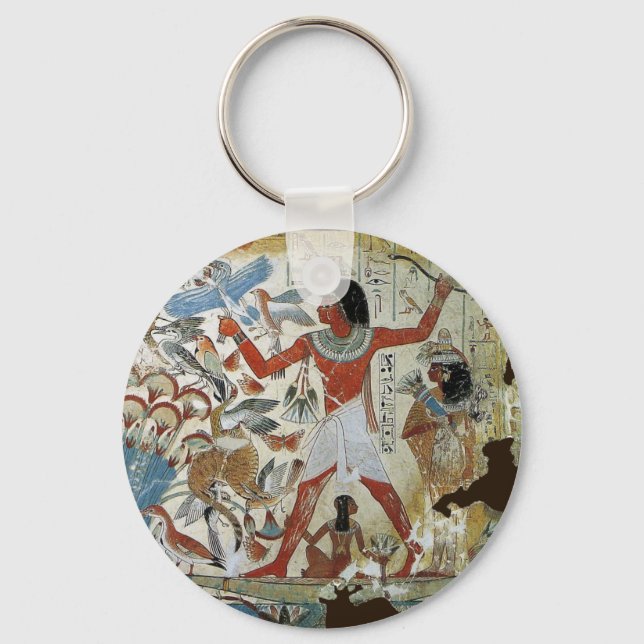 Tomb of Nebamun: Fowling Key Ring (Front)