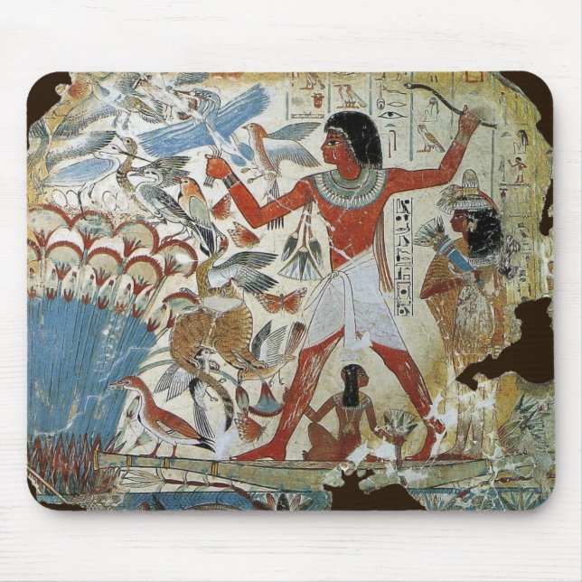 Tomb of Nebamun: Fowling Mouse Mat (Front)