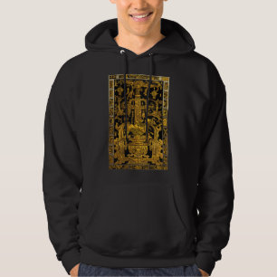 Tomb of Pakal - Golden Palenque Astronaut Hoodie