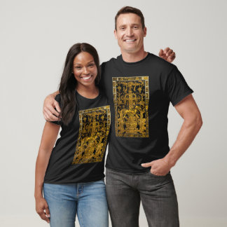 Tomb of Pakal - Golden Palenque Astronaut T-Shirt