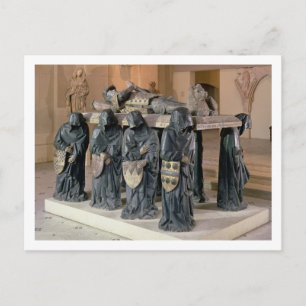 Tomb of Philippe Pot (1428-94) from Citeaux Abbey, Postcard