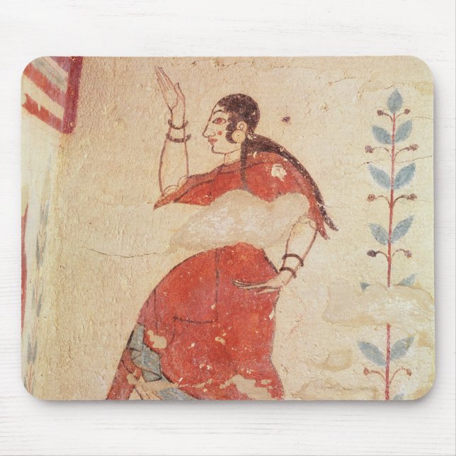 Tomb of the acrobats, detail of a dancer mouse mat (Front)