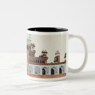 Tomb of the Emperor Akbur at Secundra Two-Tone Coffee Mug