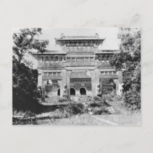 Tomb of the Emperor Qing Taizong Postcard