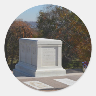 Tomb of the Unknown Soldier Arlington Classic Round Sticker