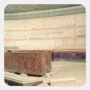 Tomb of Tuthmosis III Square Sticker
