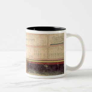 Tomb of Tuthmosis III Two-Tone Coffee Mug