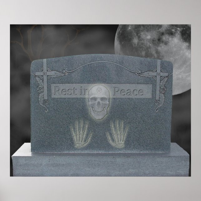 Tomb Stone Poster (Front)
