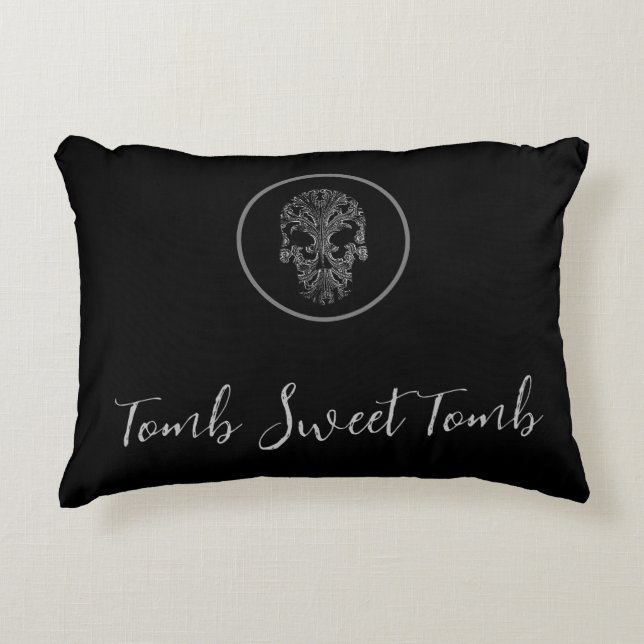 Tomb Sweet Tomb Decorative Cushion (Front)