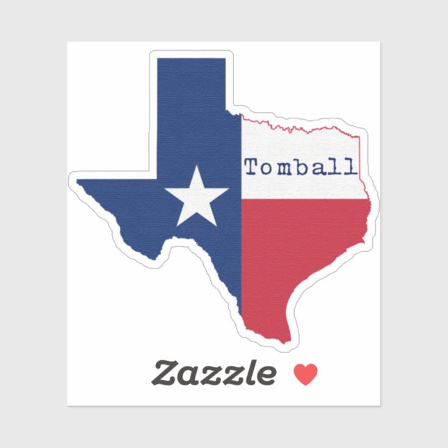 Tomball TX Flag (Sheet)