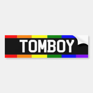 Tomboy Bumper Sticker