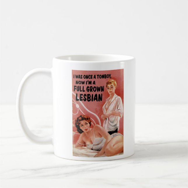 Tomboy Coffee Mug (Left)