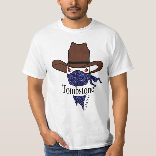 Tombstone, Arizona bandanna bandit T-Shirt (Front)