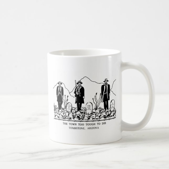 Tombstone, Arizona _ Boothill Graveyard Coffee Mug (Right)