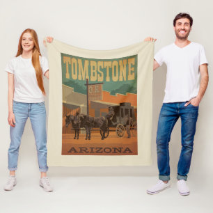 Tombstone, Arizona Fleece Blanket