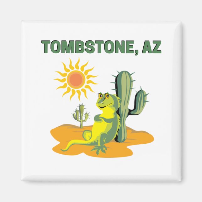 Tombstone Arizona Magnet (Front)