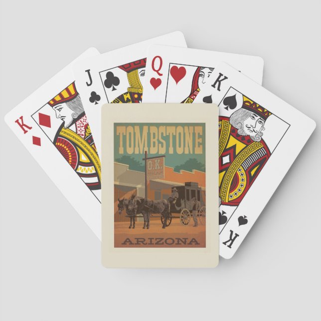 Tombstone, Arizona Playing Cards (Back)