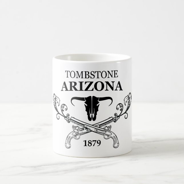 Tombstone Arizona wild west coffee cup (Center)