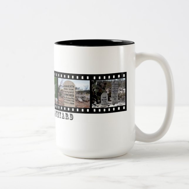 Tombstone Boothill Graveyard Film Strip Mug (Right)