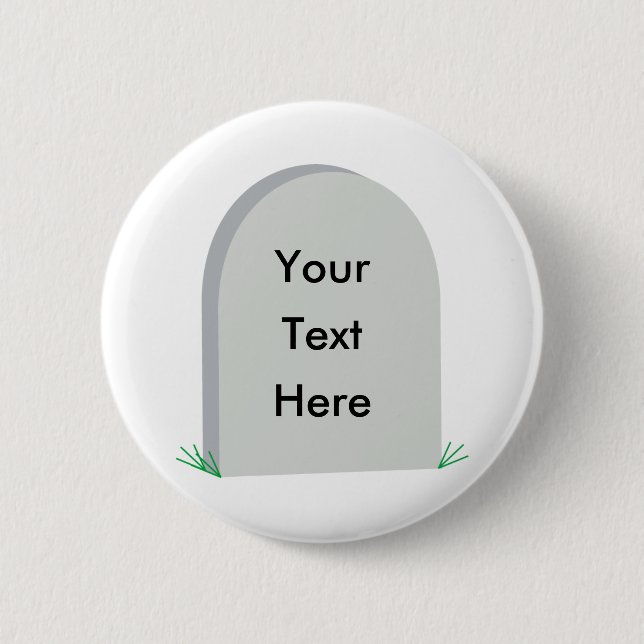tombstone button (Front)
