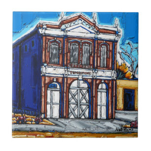Tombstone City Hall Tile