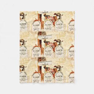 Tombstone Graves Small Fleece Blanket
