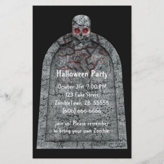 Tombstone - Halloween Flyer