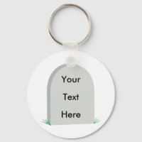 tombstone keychain