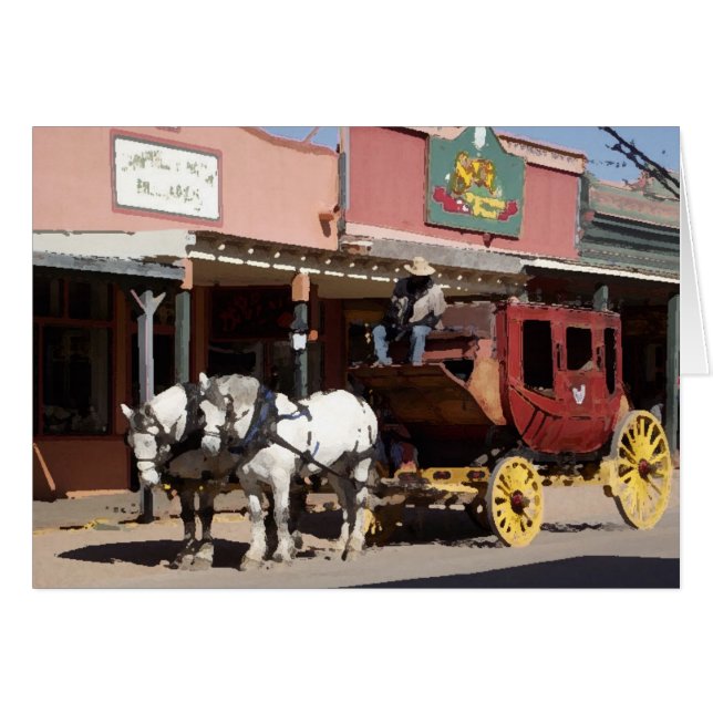 Tombstone Stagecoach horses (Front Horizontal)