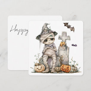 Tombstone Tangle – Mummy in a Witch’s Hat