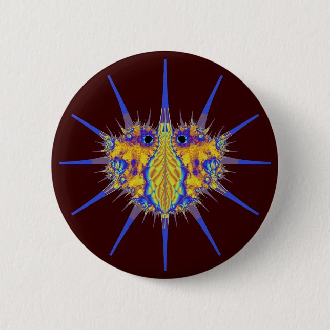 Tombus Bug 6 Cm Round Badge (Front)
