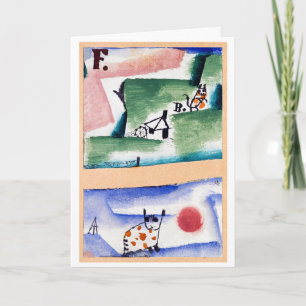 Tomcat's Turf, Paul Klee Card
