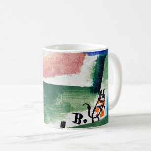 Tomcat's Turf, Paul Klee Coffee Mug