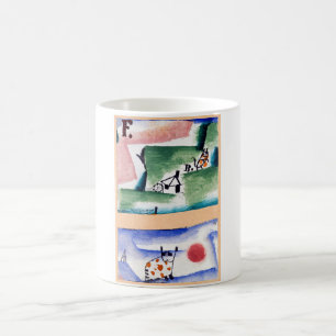 Tomcat's Turf, Paul Klee Coffee Mug