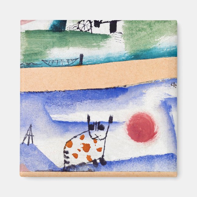 Tomcat's Turf, Paul Klee Magnet (Front)
