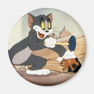 Tome And Jerry Plunger Magnet