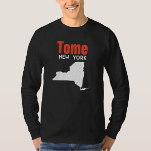 Tome New York Usa State America Travel New Yorker T-Shirt