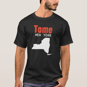 Tome New York Usa State America Travel New Yorker T-Shirt