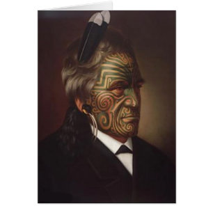 'Tomika Te Mutu' - Gottfried Lindauer Card