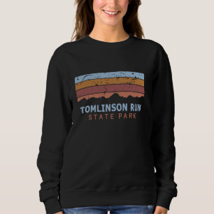 Tomlinson Run State Park West Virginia Retro Cool Sweatshirt