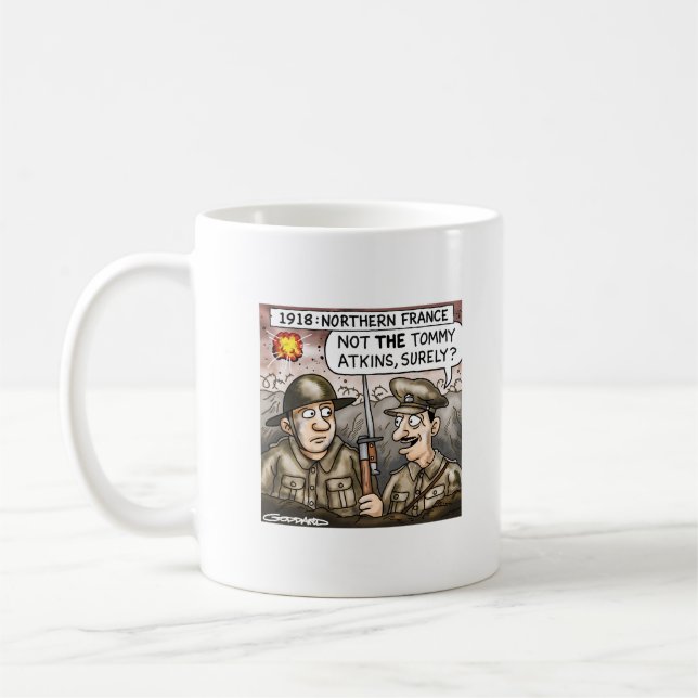 Tommy Atkins Coffee Mug (Left)