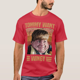 Tommy Boy Likeyommy Want Wingy Vintage friends T-Shirt
