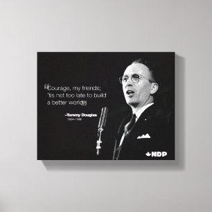 Tommy Douglas Canvas