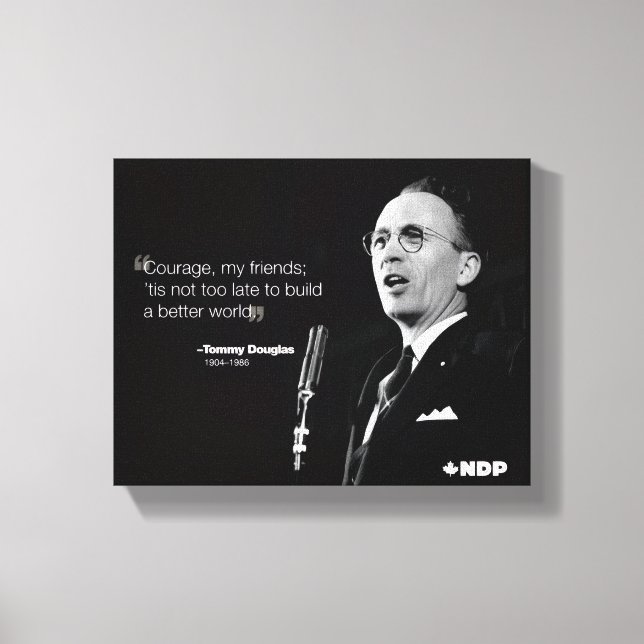 Tommy Douglas Canvas (Front)