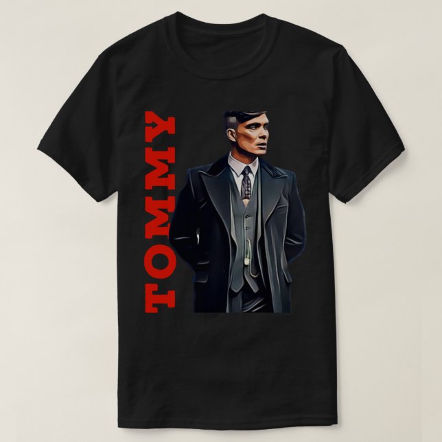 Tommy Shelby, Peaky Bli (1) T-Shirt (Design Front)