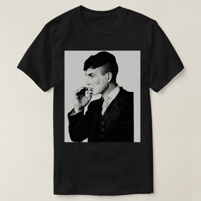 Tommy Shelby Peaky Bli T-Shirt (Design Front)
